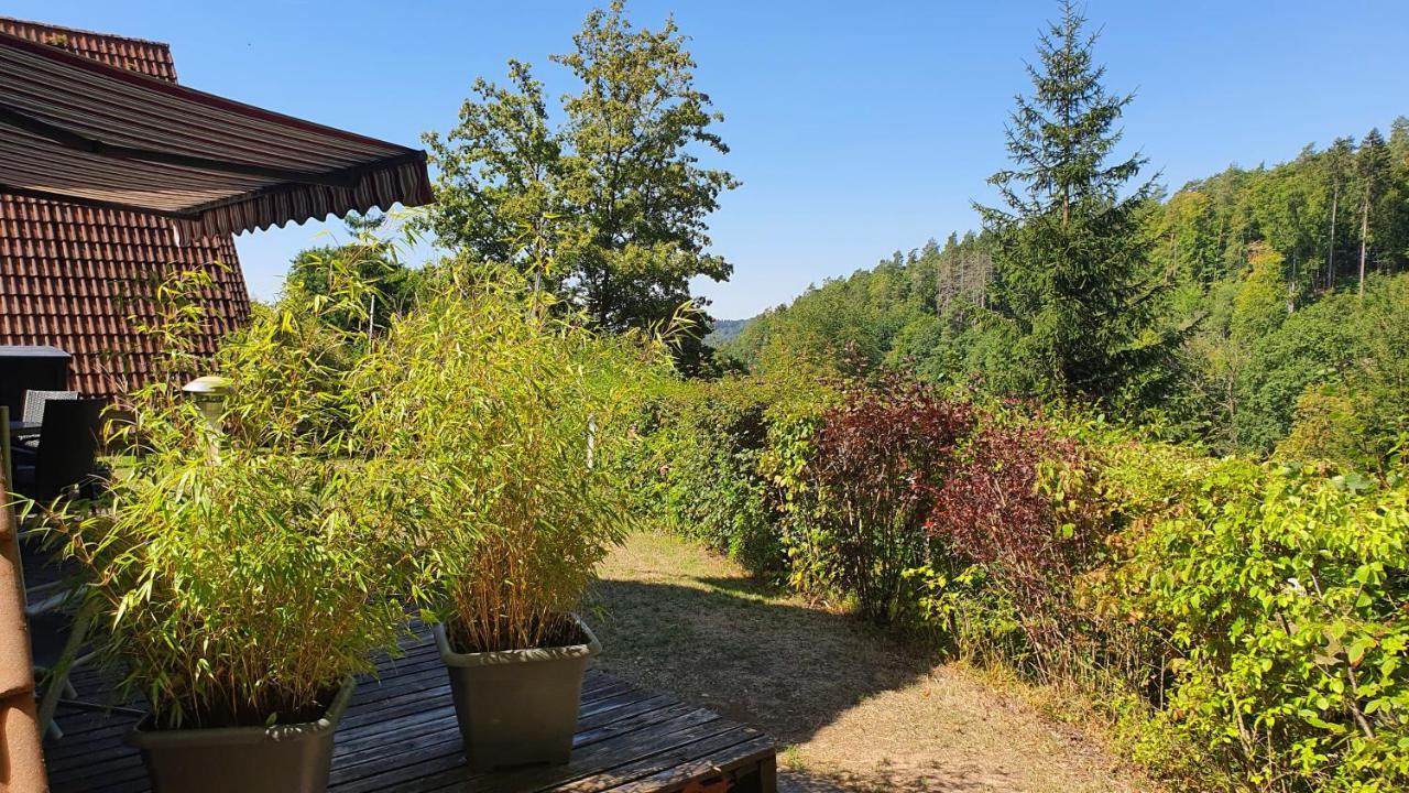 Ferienhaus Am Wald Ronshausen Dış mekan fotoğraf